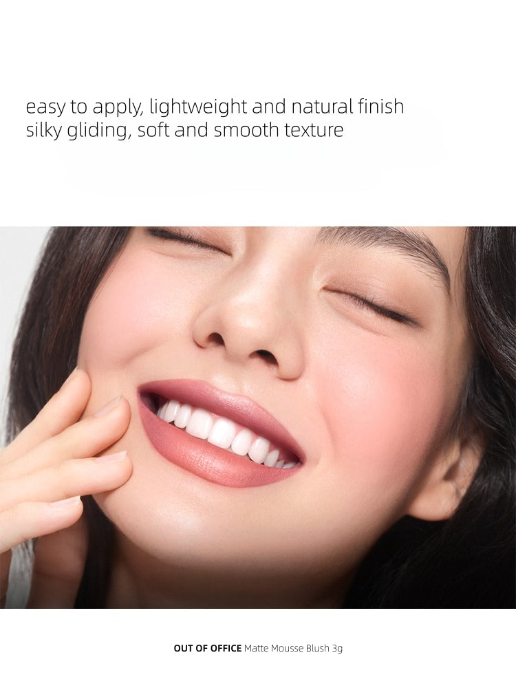 OUT OF OFFICE Matte Mousse Blush 3g