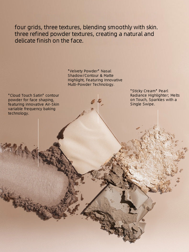 PINKBEAR - Handy Contouring Powder Palette 10g