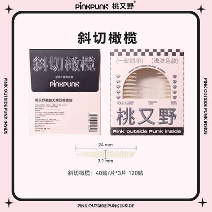 PinkPunk - Double Eyelid Sticker Light Skin Color