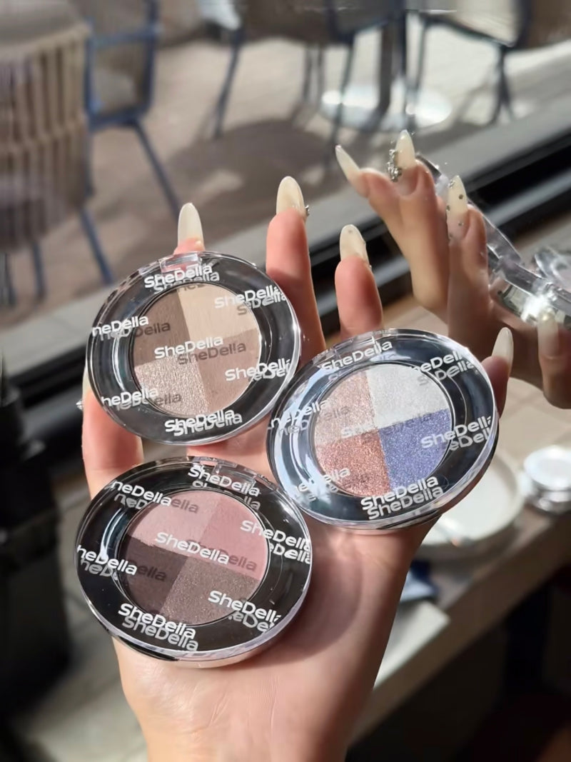 Shedella - Cat series Pocket Planet 4D Eye Shadow Palette 3.5g