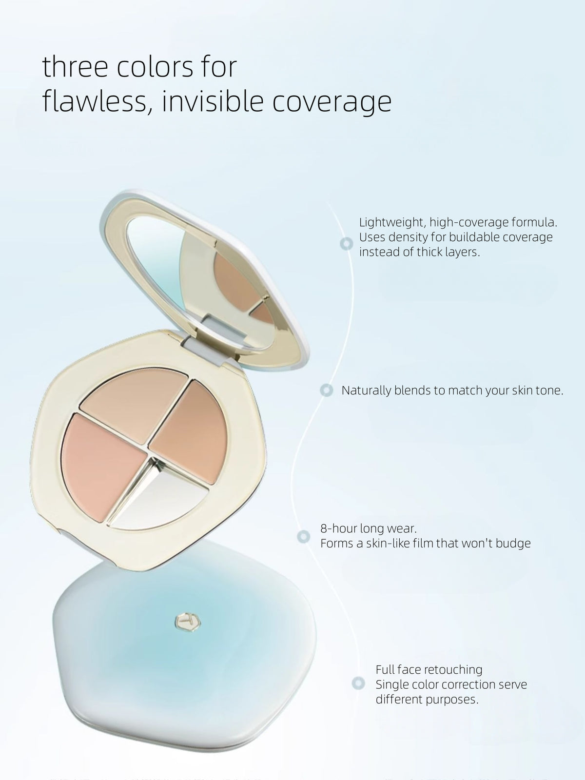 TIMAGE Jady Creamy Concealer Palette 5g