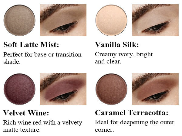 UCANBE - 10 Color Baked Beauty Face Palette 17.44g