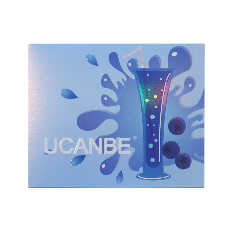 UCANBE 15 Colors Eyeshadow Palette Blue Tonic 10.8g