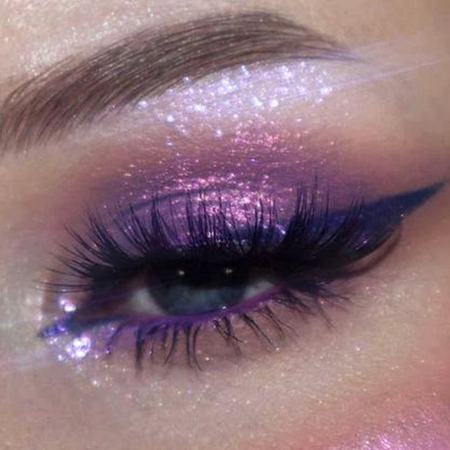 UCANBE - 15 Colors Eyeshadow Palette Purple Witch 10.8g