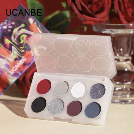 UCANBE - 8 Colors Eyeshadow Palette Kyanite 5.6g