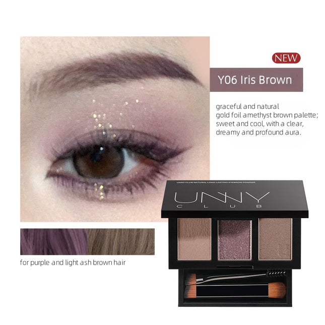 UNNYCLUB - Natural Long Lasting Eyebrow Powder 2.7g