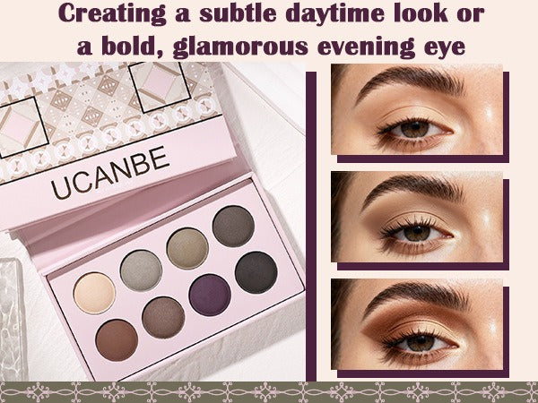UCANBE - 8-Color Baked Eyeshadow 9.5g