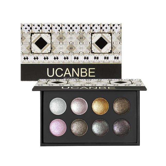 UCANBE - 8-Color Baked Eyeshadow 9.5g