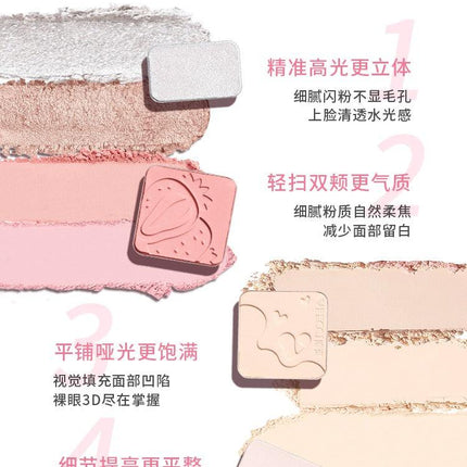 Veecci - Complex Blush Contour Palette 9g