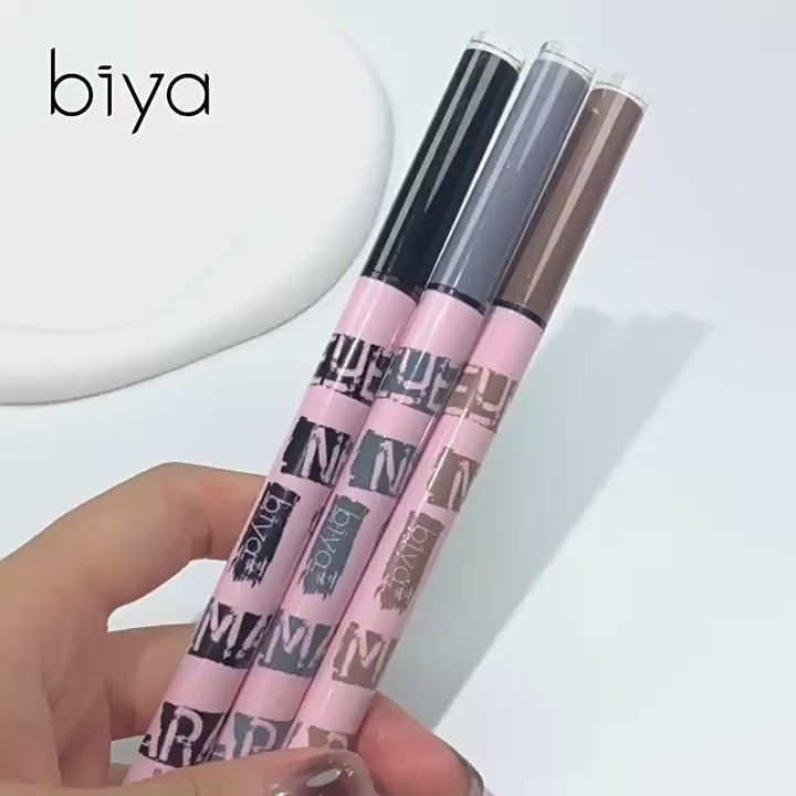 加载视频： BIYA 比雅定格纤细多用眼线液笔 600mg