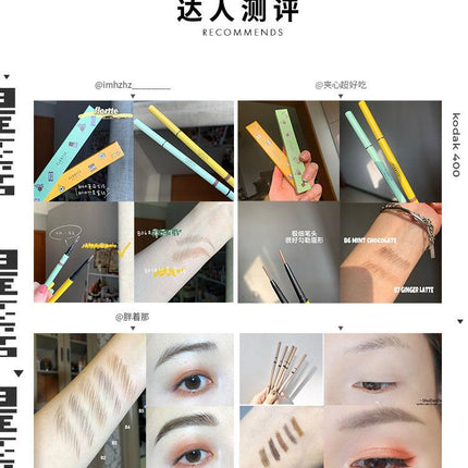 Flortte Dual Ends Eyebrow Pencil for Beginners - Chic Decent