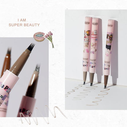 Flortte I Am Super Beauty Liquid Eyebrow Pen FLT063 - Chic Decent