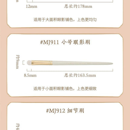 Rownyeon Bique Design Makeup Brush 14-in-Set RY010 - Chic Decent